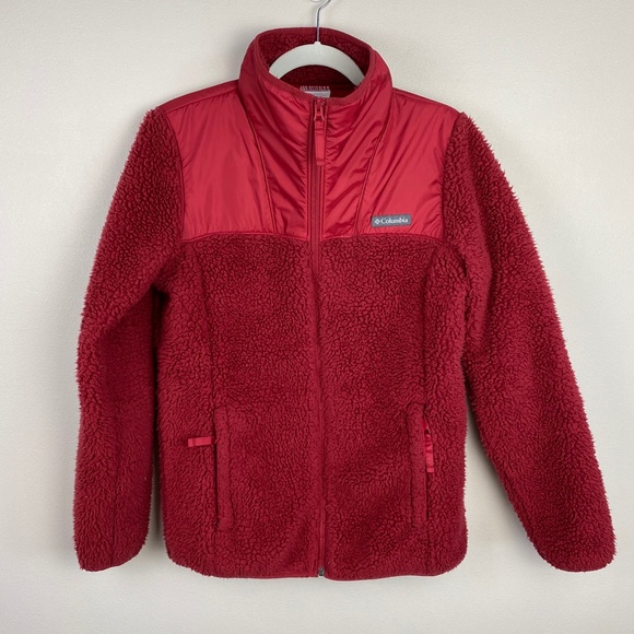 Columbia Winter Pass Fleece Full Zip Jacket - Size Medium - Picture 1 of 8